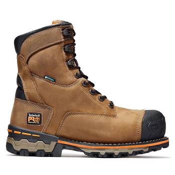 Timberland PRO Boondock 8" Comp Toe - Hnede Nepremokave Topanky Panske, TB0257Z